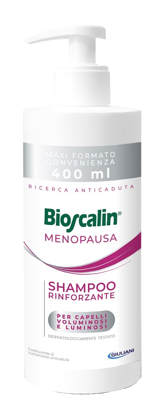 BIOSCALIN MENOPAUSA SHAMPOO RINFORZANTE 400 ML - Farmapanda Srl
