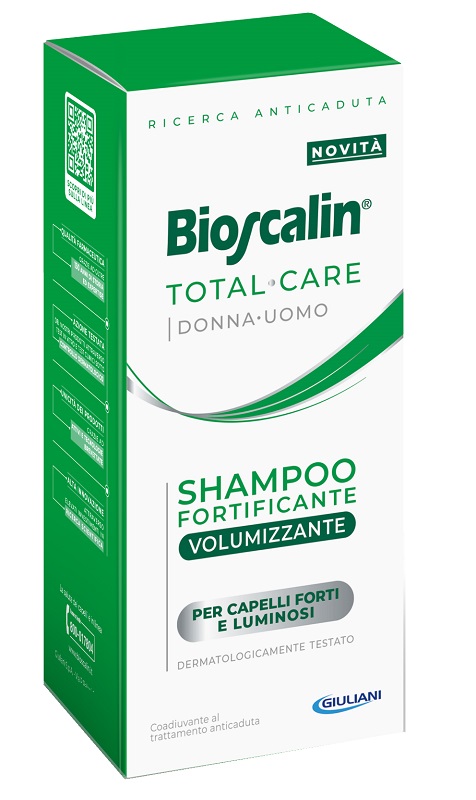 BIOSCALIN TOTAL CARE SHAMPOO FORTIFICANTE VOLUMIZZANTE 200 ML - Farmapanda Srl