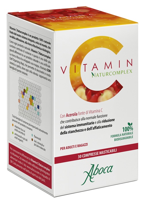 VITAMIN C NATURCOMPLEX 30 COMPRESSE DA 2 G - Farmapanda Srl