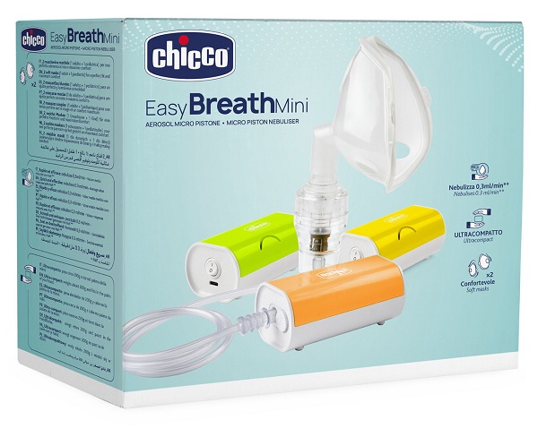 AEROSOL MICROPISTONE MINI EASY BREATH CHICCO - Farmapanda Srl