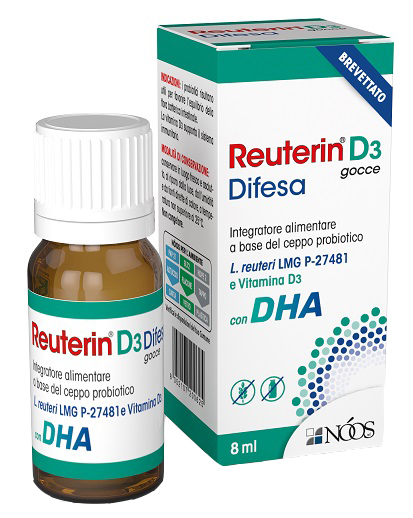 REUTERIN D3 DIFESA GOCCE CON DHA 8 ML - Farmapanda Srl