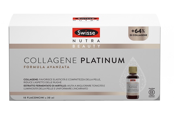 SWISSE COLLAGENE PLATINUM 10 FLACONCINI DA 30 ML - Farmapanda Srl
