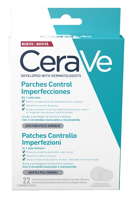 CERAVE PATCHES CONTROLLO IMPERFEZIONI 22 PEZZI - Farmapanda Srl