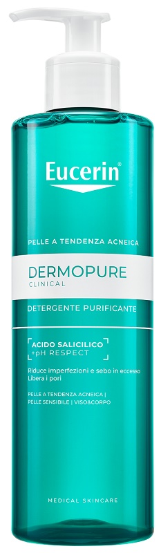 EUCERIN DERMOPURE CLINICAL DETERGENTE PURIFICANTE 400 ML - Farmapanda Srl