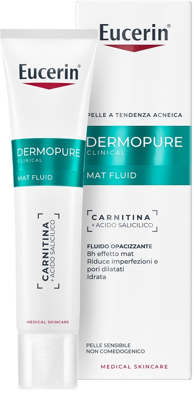 EUCERIN DERMOPURE CLINICAL FLUIDO OPACIZZANTE 40 ML - Farmapanda Srl