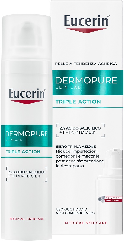 EUCERIN DERMOPURE CLINICAL SIERO TRIPLA AZIONE 40 ML - Farmapanda Srl