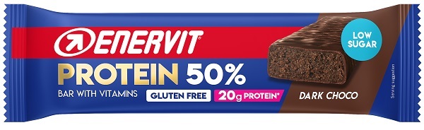 ENERVIT SPORT PROTEIN BAR 50% DARK 40 G - Farmapanda Srl