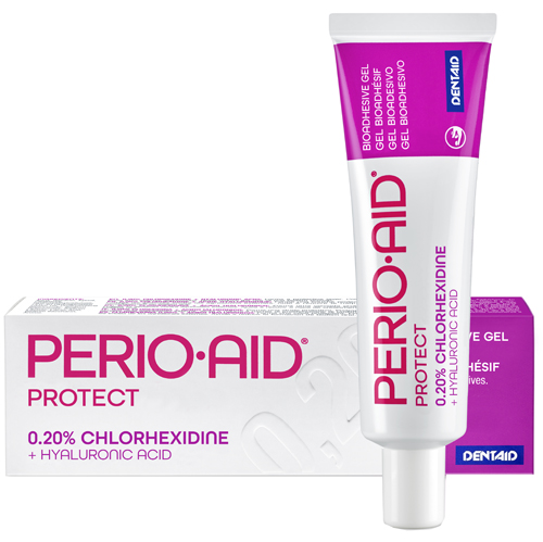 PERIO-AID PROTECT GEL BIOADESIVO CLOREXIDINA 0,20%+ACIDO IALURONICO 30 ML - Farmapanda Srl