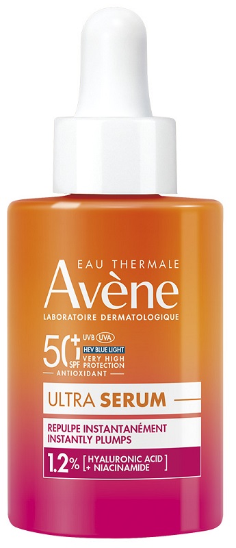 EAU THERMALE AVENE SOLARE ULTRA SIERO RIMPOLPA IMMEDIATAMENTE SPF50+ 30 ML - Farmapanda Srl