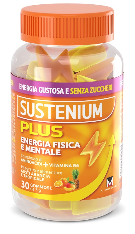 SUSTENIUM PLUS 30 CARAMELLE GOMMOSE 3 G - Farmapanda Srl