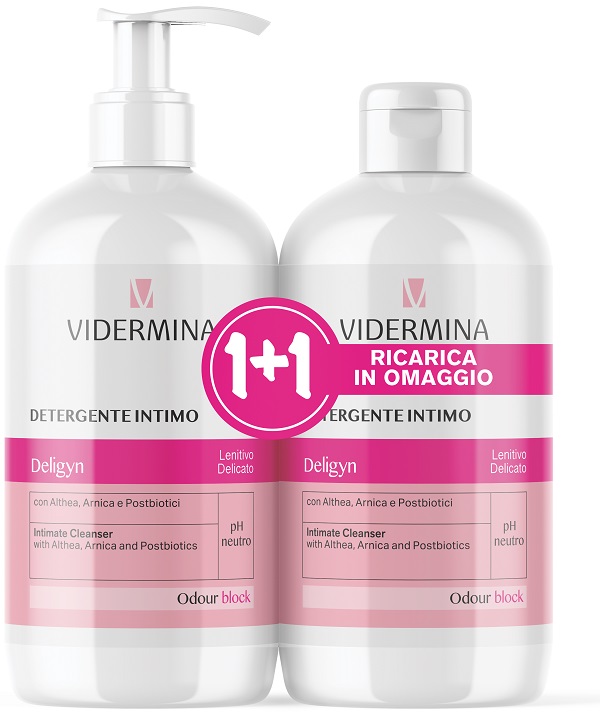 VIDERMINA DELIGYN 500 ML 2 PEZZI 500 ML BIPACK - Farmapanda Srl