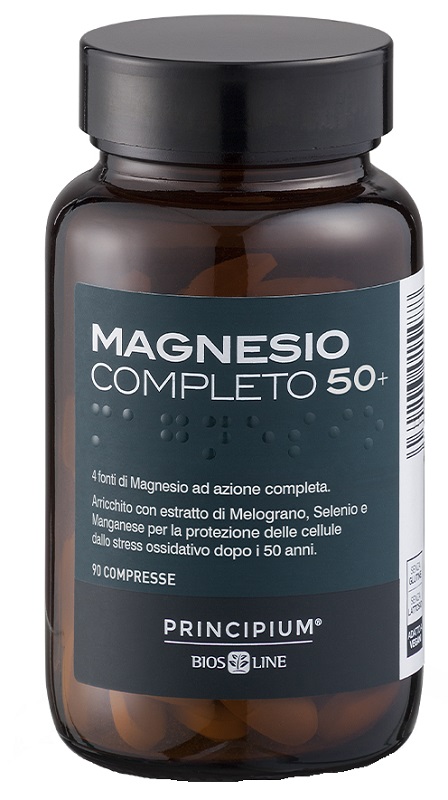 PRINCIPIUM MAGNESIO COMPLETO BREVETTATO 50+ 90 COMPRESSE - Farmapanda Srl