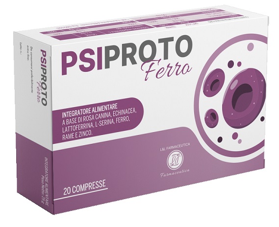 PSIPROTO FERRO 20 COMPRESSE - Farmapanda Srl