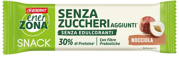 ENERZONA SNACK NOCCIOLE RICOPERTA DI CACAO CON LATTE 33 G - Farmapanda Srl