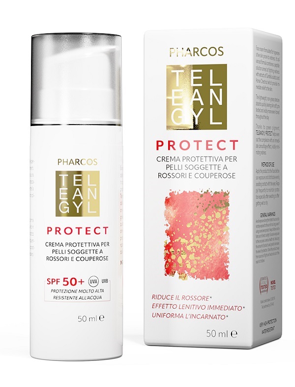 TELEANGYL PROTECT SPF50+ PHARCOS 50 ML - Farmapanda Srl