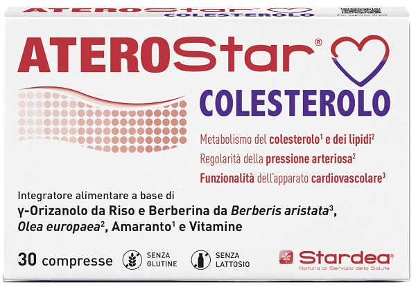 ATEROSTAR COLESTEROLO 30 COMPRESSE - Farmapanda Srl