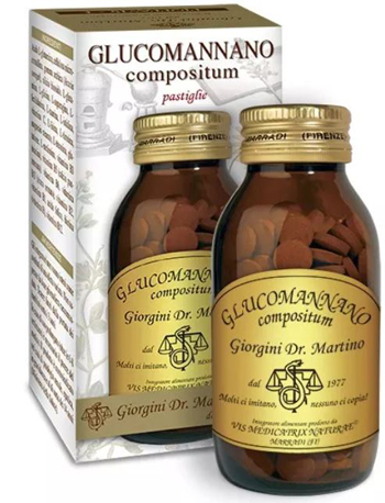 GLUCOMANNANO COMPOSITUM 180 PASTIGLIE 90 G - Farmapanda Srl