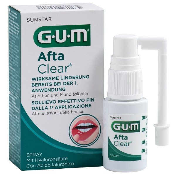 GUM AFTACLEAR SPRAY 15 ML - Farmapanda Srl