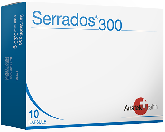SERRADOS 300 10 CAPSULE - Farmapanda Srl