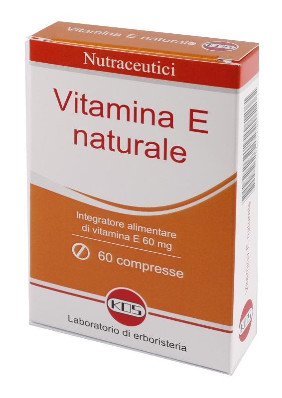 VITAMINA E NATURALE 60 COMPRESSE - Farmapanda Srl