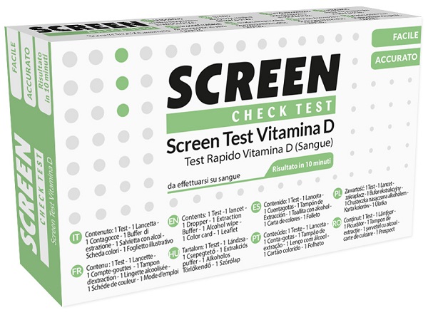 SCREEN TEST RAPIDO 25-IDROSSIVITAMINA D PUNGIDITO 1 PEZZO - Farmapanda Srl