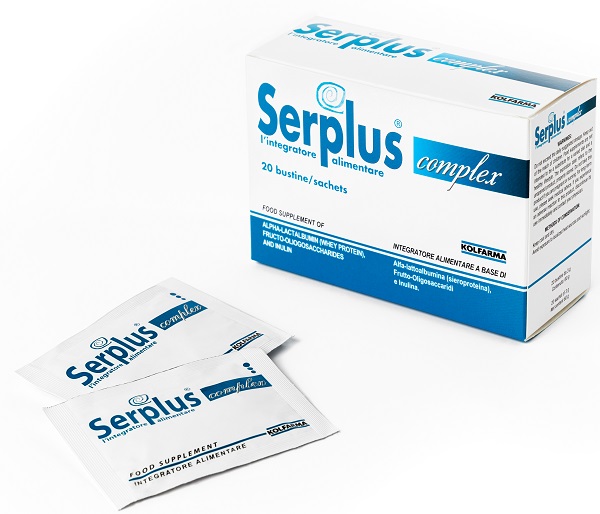 SERPLUS COMPLEX 20 BUSTINE DA 3 G CON STEVIA - Farmapanda Srl