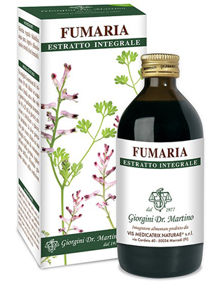 FUMARIA ESTRATTO INTEGRALE 200 ML - Farmapanda Srl