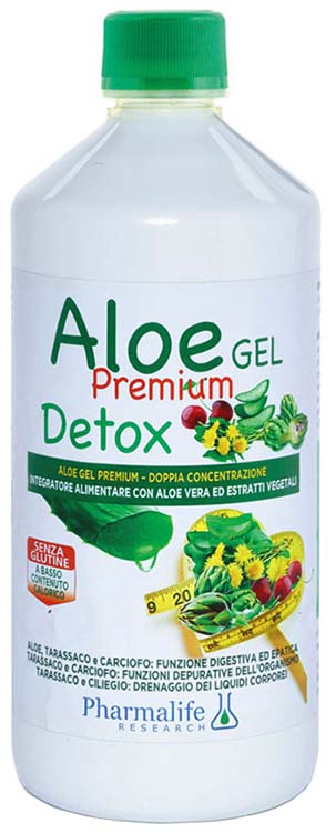 ALOE GEL PREMIUM DETOX 1 LITRO - Farmapanda Srl