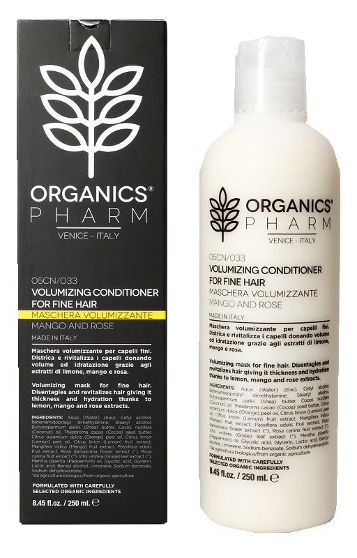 ORGANICS PHARM VOLUMIZING CONDITIONER FINE HAIR 250 ML - Farmapanda Srl
