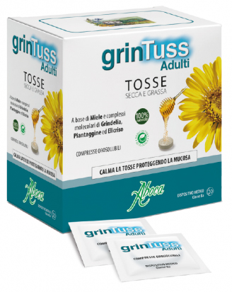 GRINTUSS ADULTI 20 COMPRESSE CON POLIRESIN 1,5 G - Farmapanda Srl