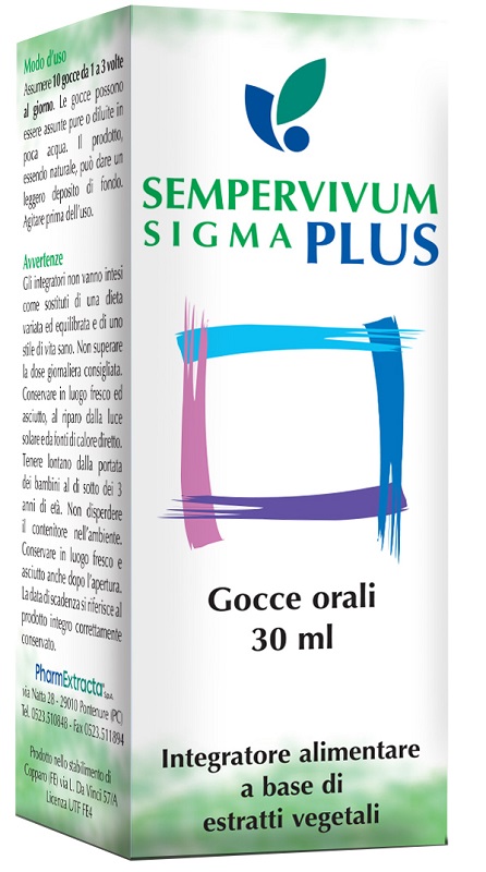 SEMPERVIVUM SIGMA PLUS 30 ML - Farmapanda Srl