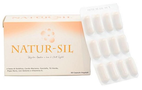NATUR-SIL 60 CAPSULE VEGETALI - Farmapanda Srl