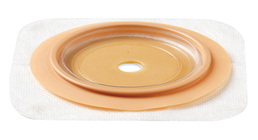 PLACCA NATURA+ PIANA RITAGLIABILE IN IDROCOLLOIDE STOMAHESIVE E CEROTTO POROSO FLANGIA 45 MM 5 PEZZI - Farmapanda Srl