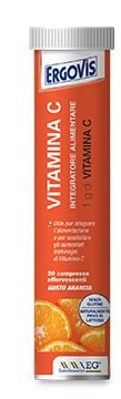 ERGOVIS VIT C 1000MG 20 COMPRESSE EFFERVESCENTI - Farmapanda Srl