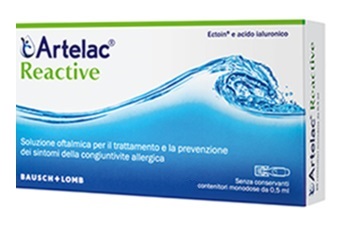 ARTELAC REACTIVE SOLUZIONE OFTALMICA MONODOSE 10 UNITA' DA 0,5 ML - Farmapanda Srl