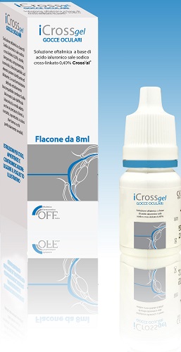 ICROSS GEL GOCCE OCULARI ACIDO IALURONICO CROSS-LINKATO 0,4% 8 ML - Farmapanda Srl