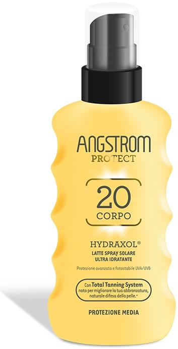 ANGSTROM PROTECT HYDRAXOL LATTE SPRAY SOLARE PROTEZIONE 20 175 ML - Farmapanda Srl