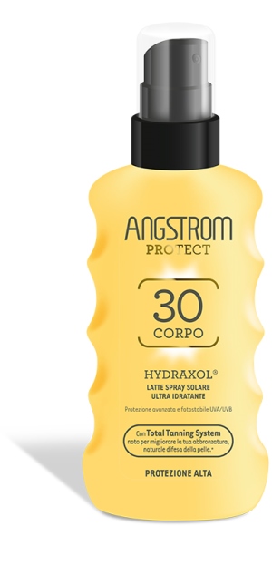 ANGSTROM PROTECT HYDRAXOL LATTE SPRAY SOLARE PROTEZIONE 30 175 ML - Farmapanda Srl