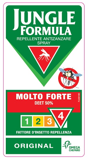 JUNGLE FORMULA MOLTO FORTE SPRAY ORIGINAL 75 ML - Farmapanda Srl