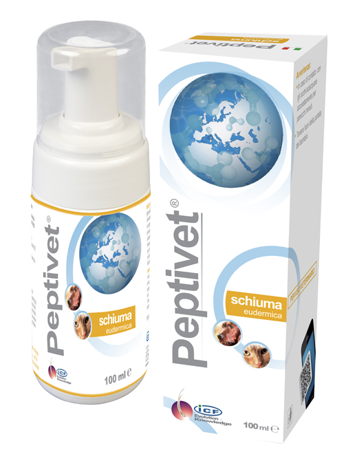 PEPTIVET SCHIUMA FOAM 100 ML - Farmapanda Srl