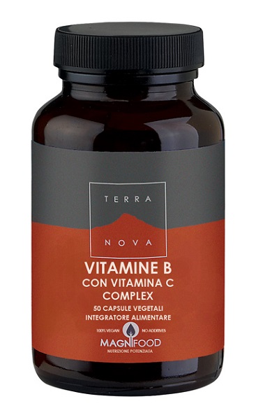 TERRANOVA COMPLESSO DI VITAMINE B CON VITAMINA C 50 CAPSULE - Farmapanda Srl