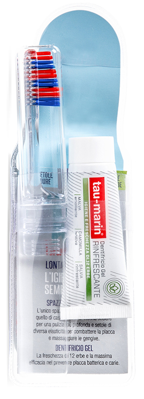 TAU MARIN TAU KIT SPAZZOLINO DURO NEW - Farmapanda Srl