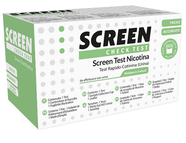 SCREEN TEST NICOTINA/COTININA URINA - Farmapanda Srl