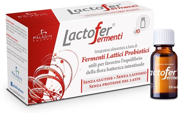 LACTOFER FERMENTI 10 FLACONCINI 10 ML - Farmapanda Srl