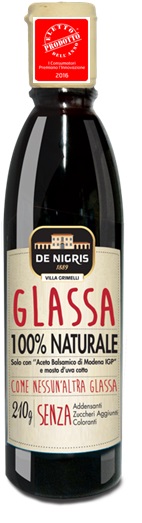 GLASSA 100% NATURALE CON ACETO BALSAMICO DI MODENA IGP - Farmapanda Srl