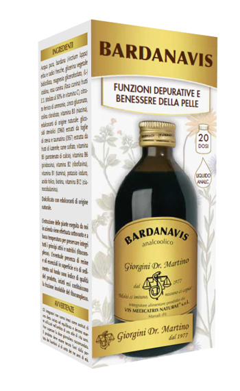 BARDANAVIS LIQUIDO ANALCOLICO 200 ML - Farmapanda Srl