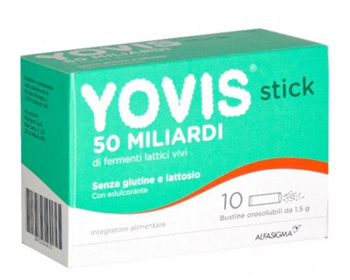 YOVIS STICK 10 BUSTINE DA 1,5 G - Farmapanda Srl