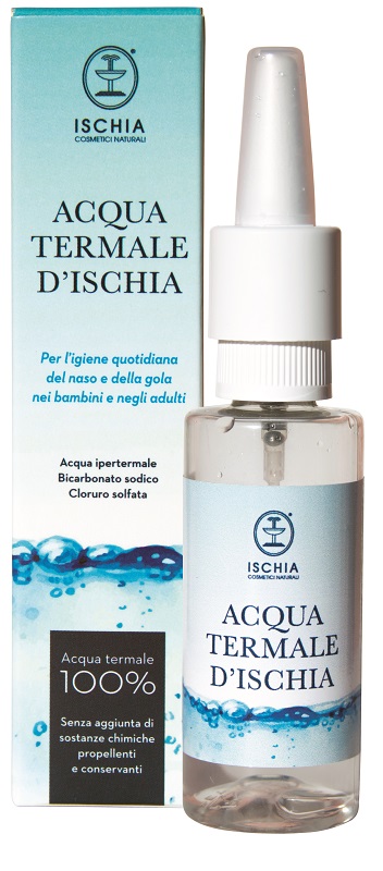 ACQUA TERMALE D'ISCHIA SPRAY NASO E GOLA 50 ML - Farmapanda Srl