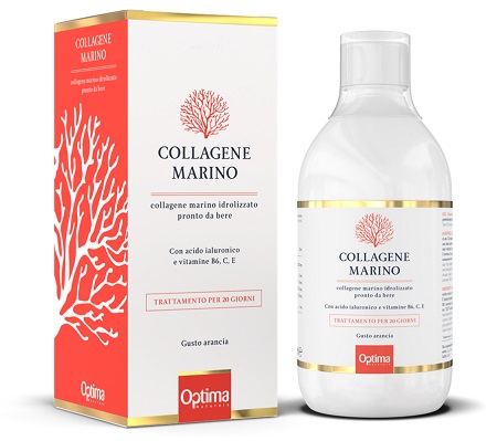 COLLAGENE MARINO IDROLIZZATO LIQUIDO PRONTO DA BERE 500 ML - Farmapanda Srl