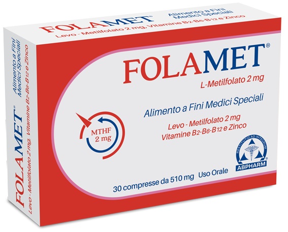 FOLAMET 30 COMPRESSE 500 MG - Farmapanda Srl